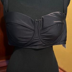 NWT black underwire bikini 👙 top